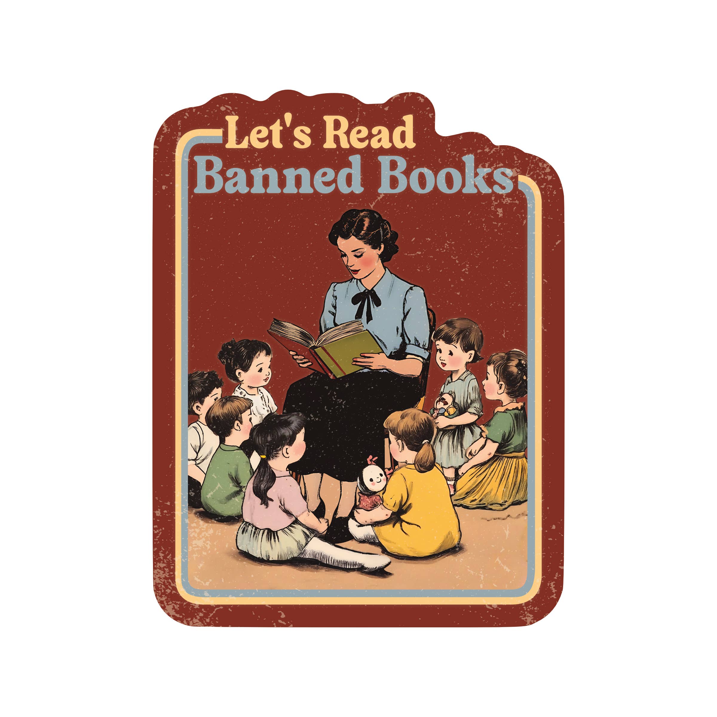 Juju and Moxie - Wholesale Phone & Laptop Stickers - Book Politics Schools Library High Quality Vinyl Sticker