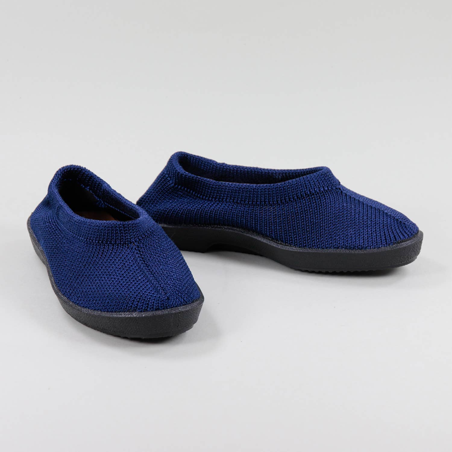 GINOVA - Wholesale Flats - Women's - Blue Comfort Shoes with Knitted Mesh Upper1