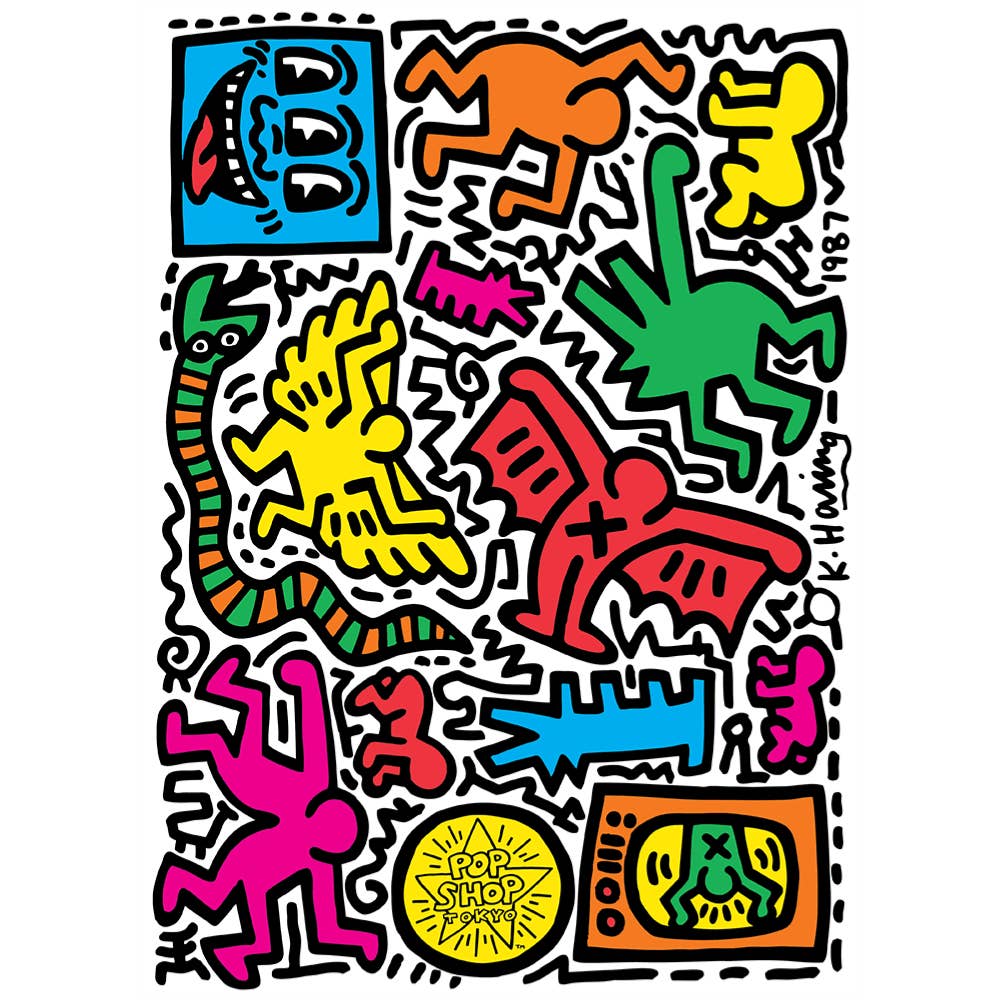 希少カタログ1983 Keith Haring 12-STICKER 希少カタログ1983 Keith Haring 12-STICKER 希少カタログ1983 Keith