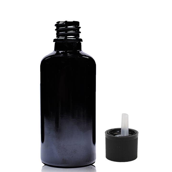 AWGifts Europe - Wholesale Essential Oil Holder - Black Dropper Bottles - 50ml3