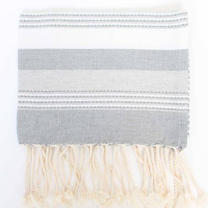 Scents and Feel – wholesale Badhandduk – Gäst Tunn Ibiza Ränder Handduk2