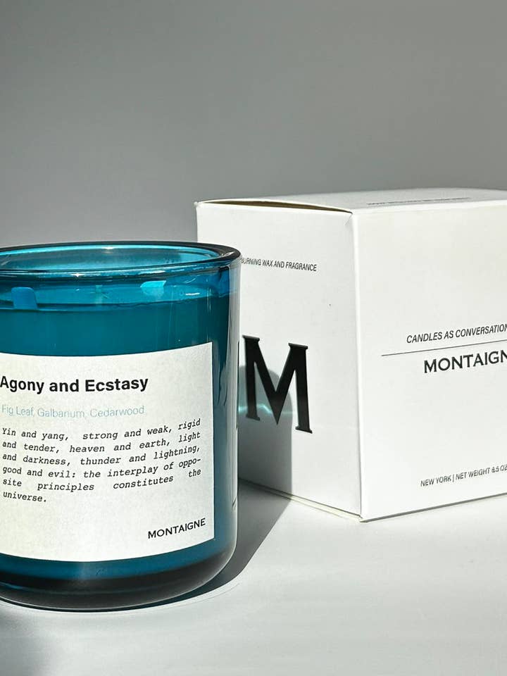 BOUGIE D'AGONIE ET D'EXTASE pour la vente par MONTAIGNE