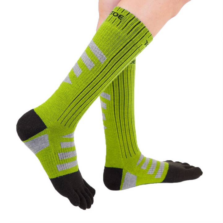 TOETOE - Wholesale Socks – Unisex - Outdoor - 3D Wool Terry Walker / Walking - Toe Socks6