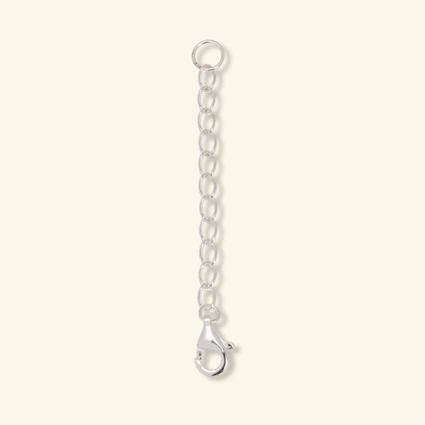 DOLCETTO DESIGNS - Wholesale Link & Chain Necklace - Silver Chain Extender0