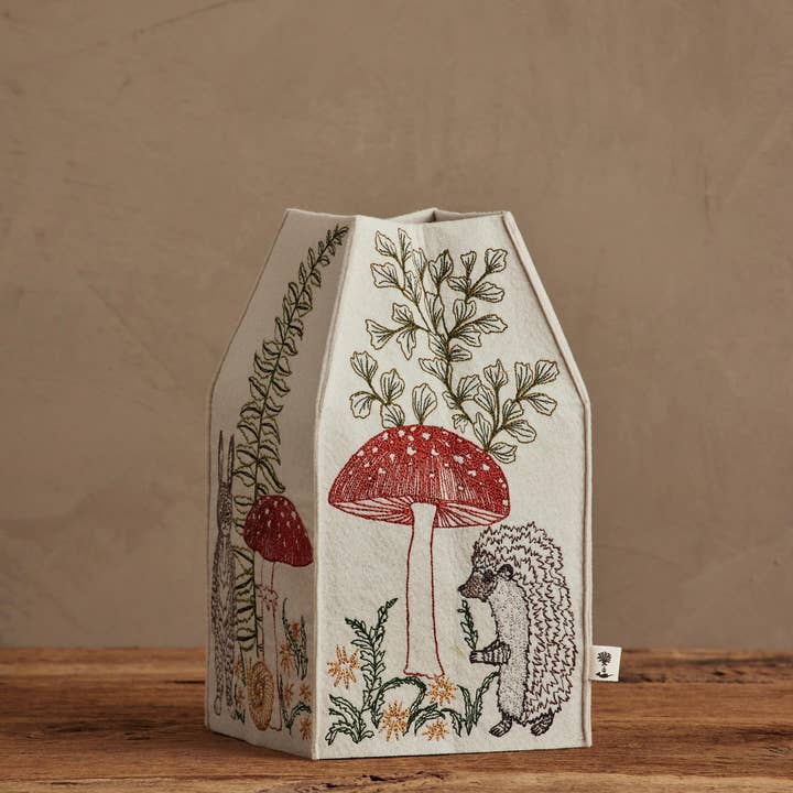 Coral & Tusk - Wholesale Tissue Box - Mushrooms and Ferns Tissue Box Cover6
