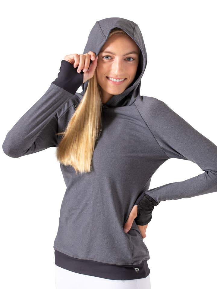 Pull polaire en tricot Keep It Cozy pour la vente par Perspective Fitwear