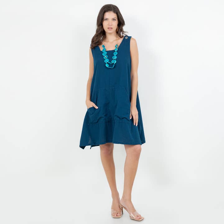 Zizi 100% Cotton Gauze Dress for wholesale by Cottonways