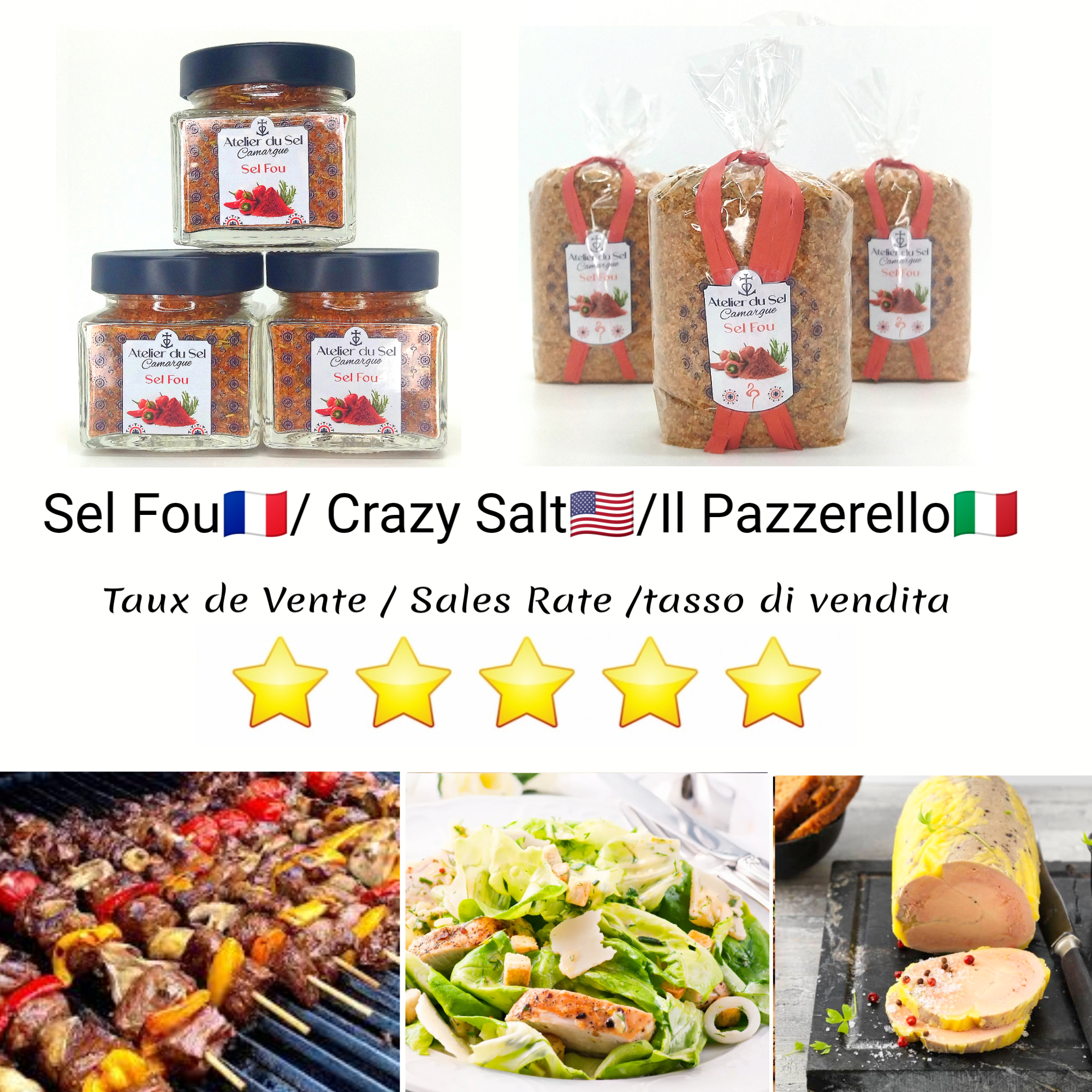 Atelier du Sel Camargue - Wholesale Salt - Baked salt - 300gr2