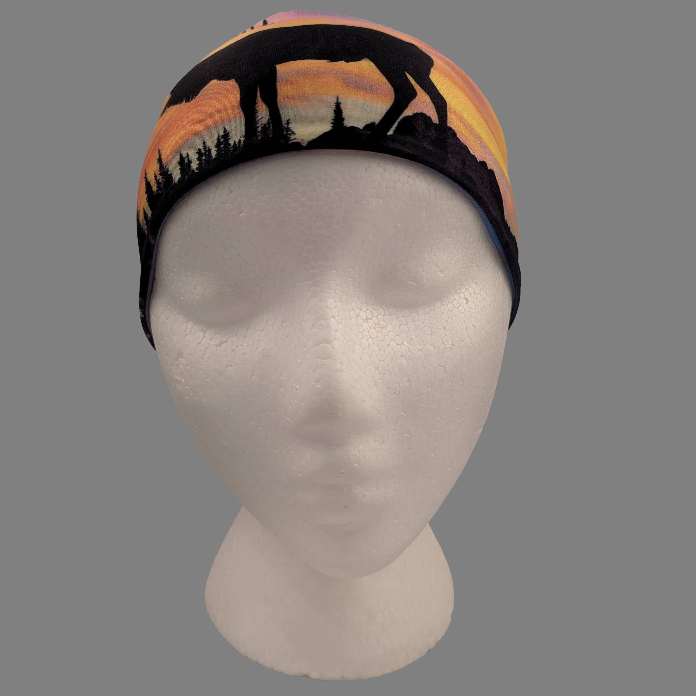Gem City Attire - Wholesale Sports Headband - Unisex - HW151 - Elk Sunset2