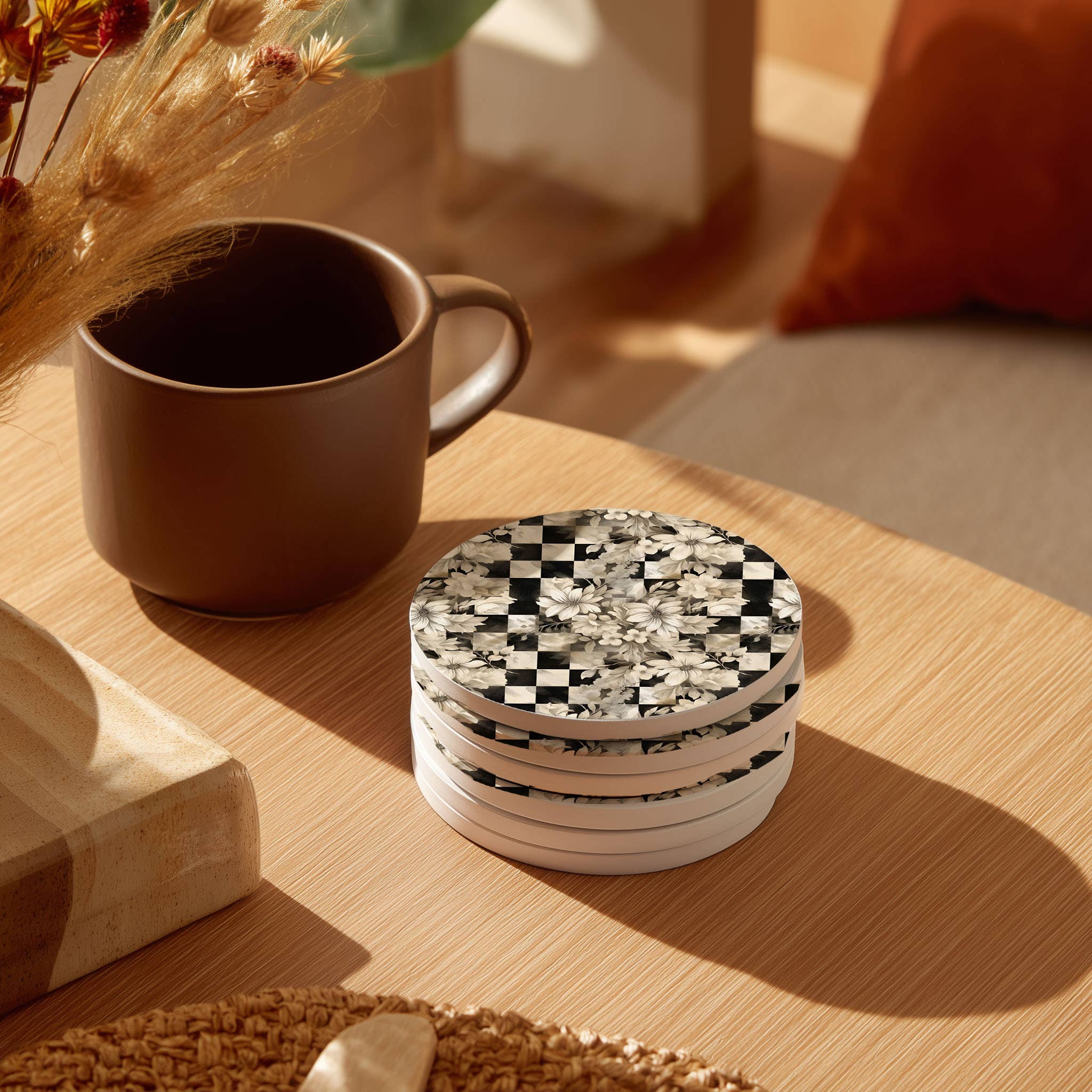 Gia Roma - Wholesale Decorative Tabletop Object - Blue Country Coaster Elegant Grandmillennial Blue Home Decor111