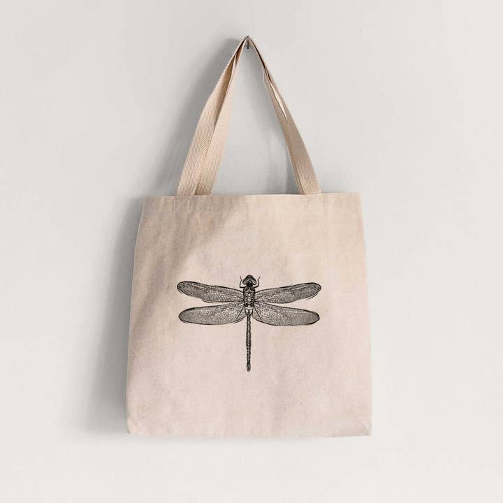 Anax Junius - Green Darner Dragonfly - Tote Bag for wholesale by Because Tees