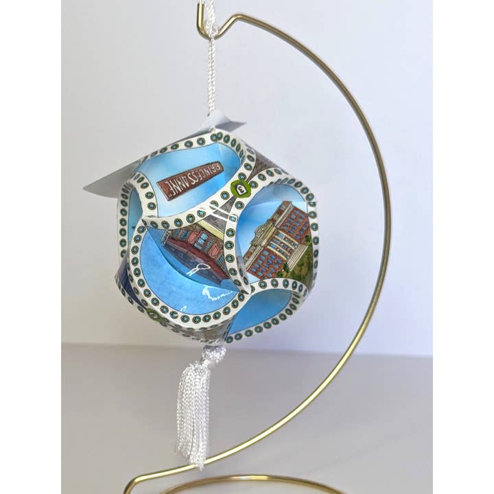 Decorazione Fredericksburg Globe per la vendita all'ingrosso da parte di Mad Kitchen Co.