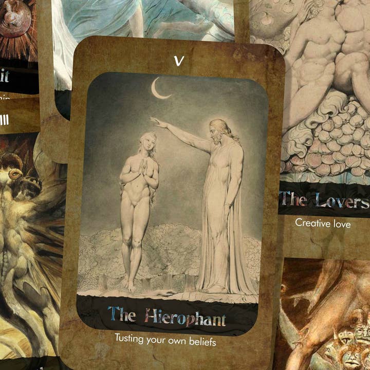 Ibiza Tarot USA - Wholesale Tarot Cards - William Blake Tarot - Major Arcana