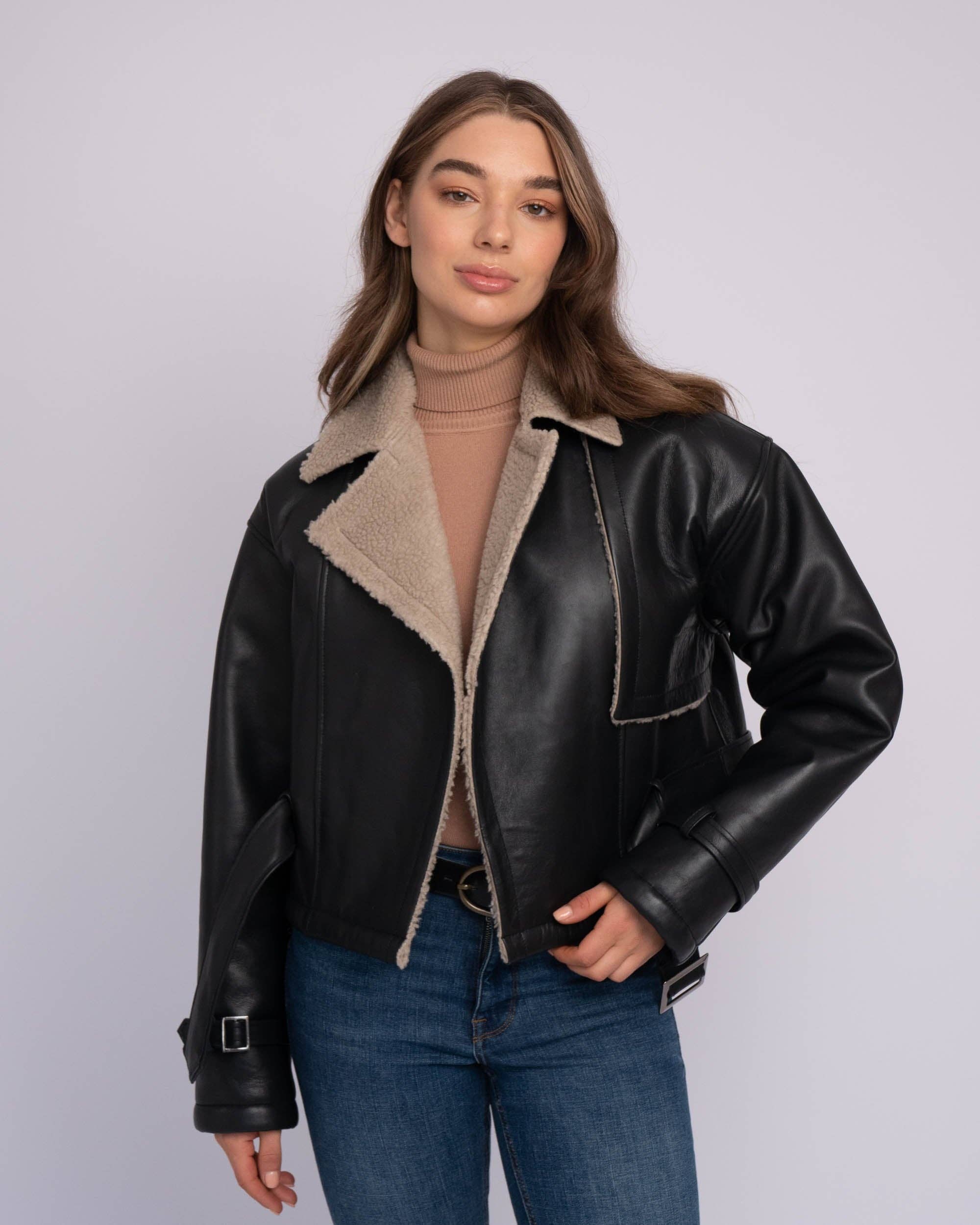 Amsterdam Heritage Leather Belts, Bags, Jackets & Apparel - Wholesale Leather Jacket - Women's - Alaska | Leather Bomber Jacket1