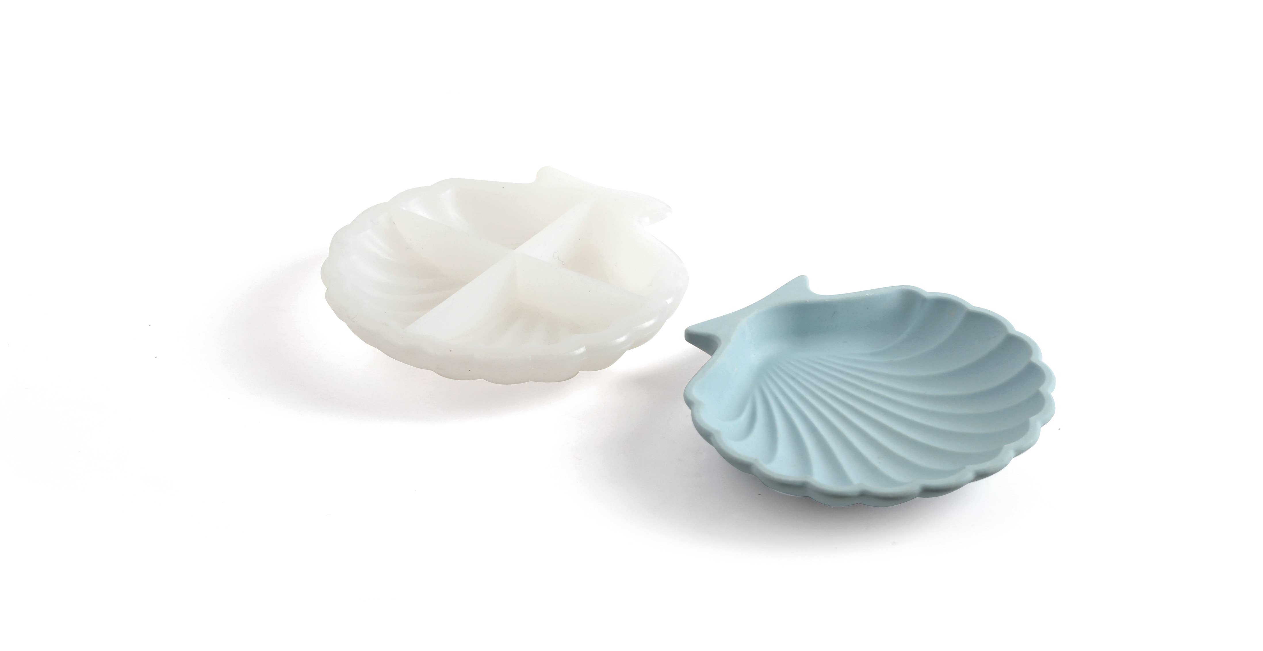 Graine Créative – Utensílio para artesanato por atacado – Molde de silicone para concha 11 cm - Jesmonite2