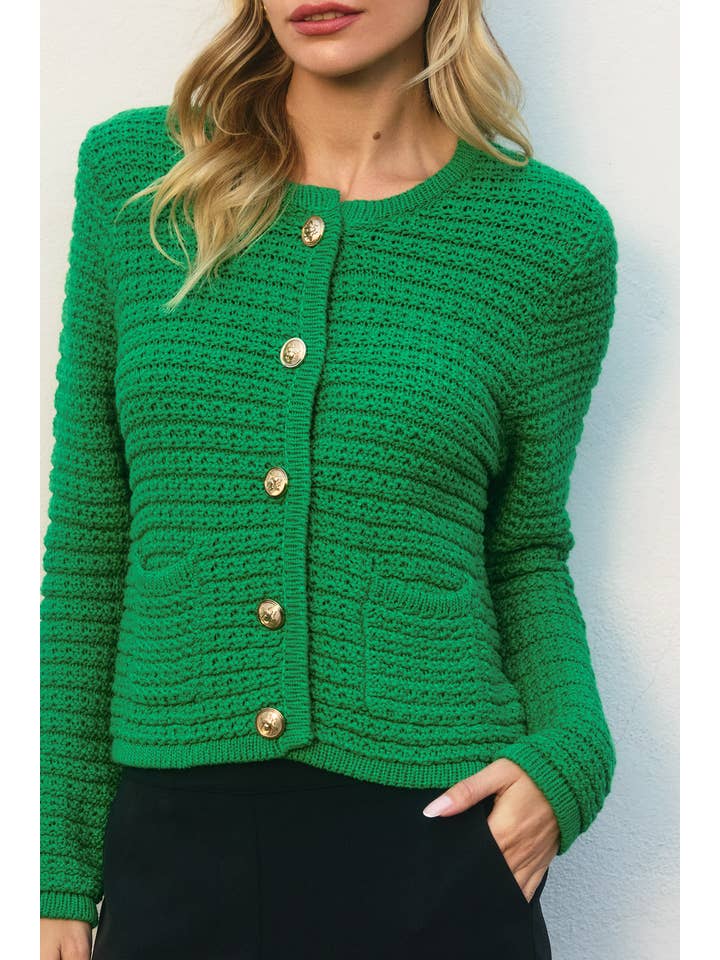 Dress Forum - Wholesale Cardigan - Women's - Refined Knitted Cardigan4