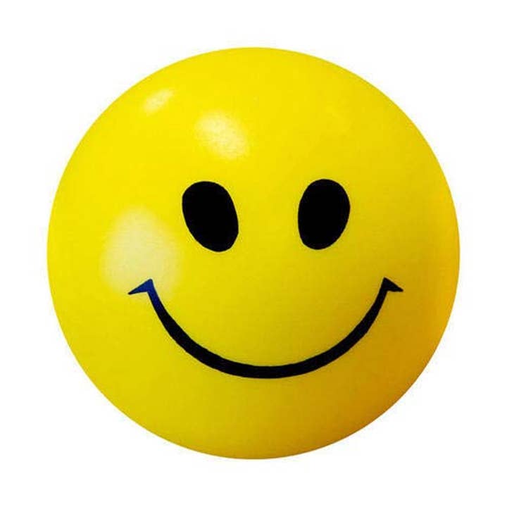 Toyarina - Wholesale Stress Relief Ball/Dough - Smiley Face Fidget Kids Stress Balls