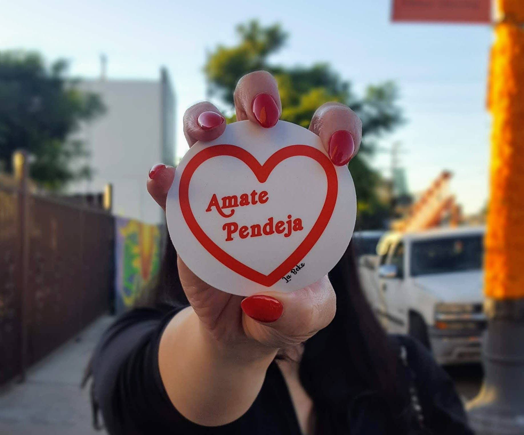 La Beks - Vendita all'ingrosso Adesivo - Adesivo Amate Pendeja