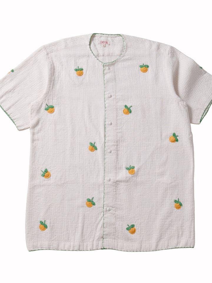 CITRUS CHARM UNISEX SHIRT - 100% COTTON for wholesale by Choyal - Fair Trade Unisex Clothing