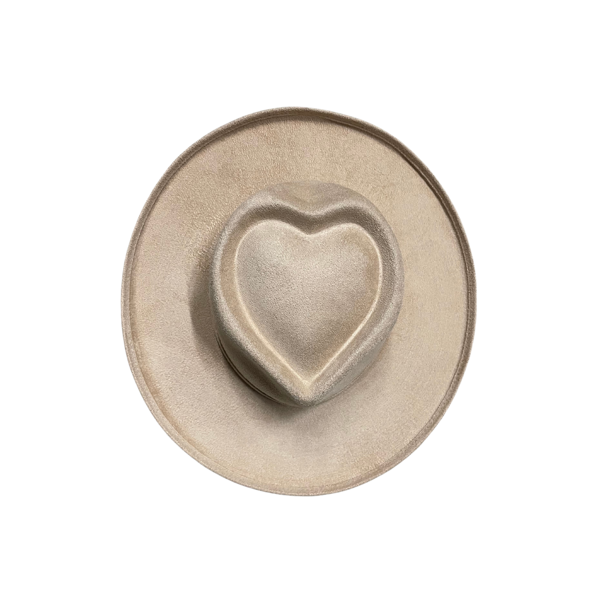 The Modern Cactus Co - Wholesale Fedora - Unisex - Vegan Suede Pencil Curl Brim Sweetheart Crown Fedora Hats3