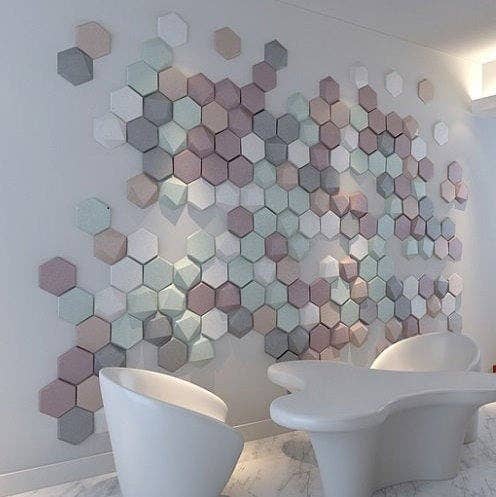 RedesignYourWall – wholesale Wall Accent – Acoustic Panel Decorative Sound Absorbing Wall Tiles2