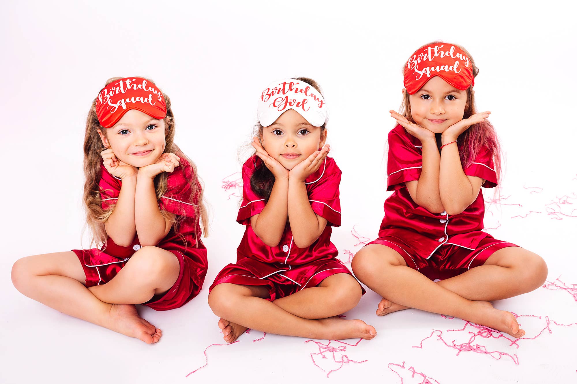 Sisters G Kids – wholesale Sleepwear set – Kids – Short Satin Pajamas for Kids11