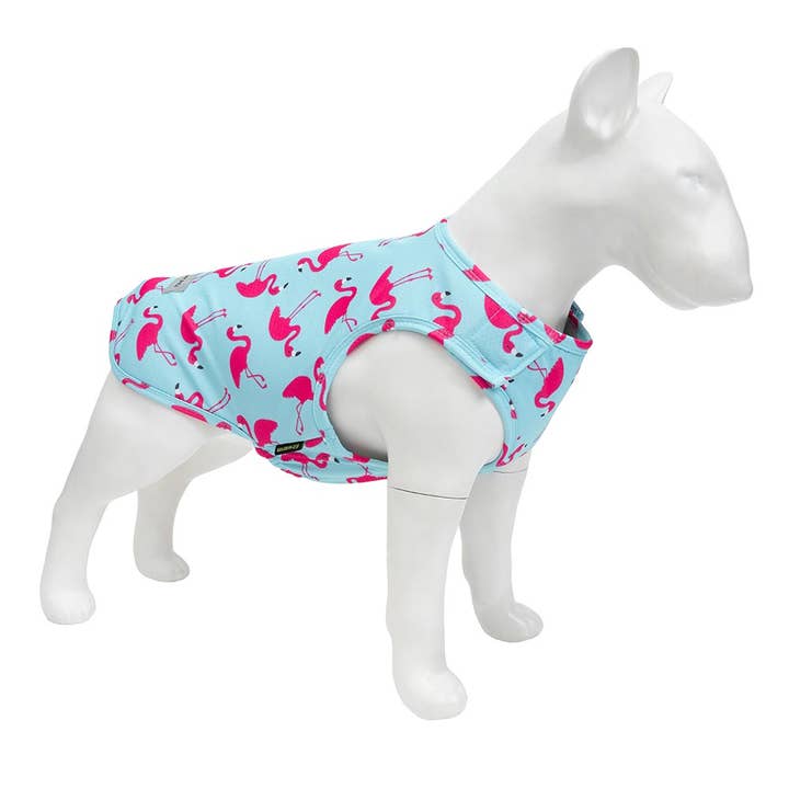 Fitwarm - Wholesale Pet Vest - Dog - Flamingo Prints Dog Cooling Vest3