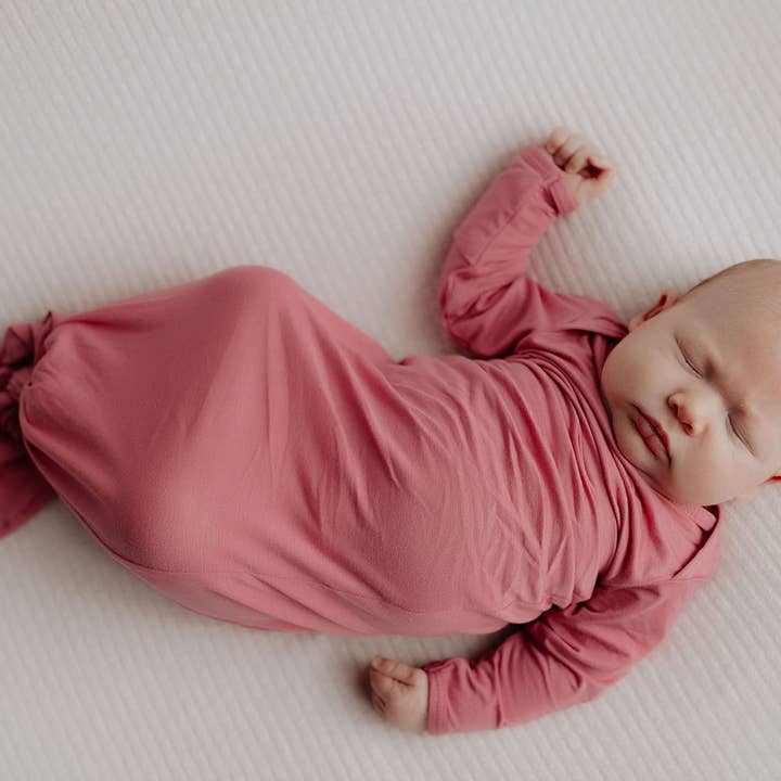 Three Little Tots - Wholesale Babygown - Baby - Rose Knotted Gown9