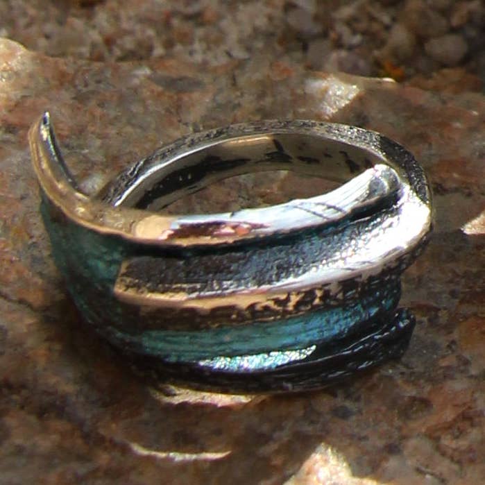 Ariel Twist Ring for wholesale by Orfega Compostela