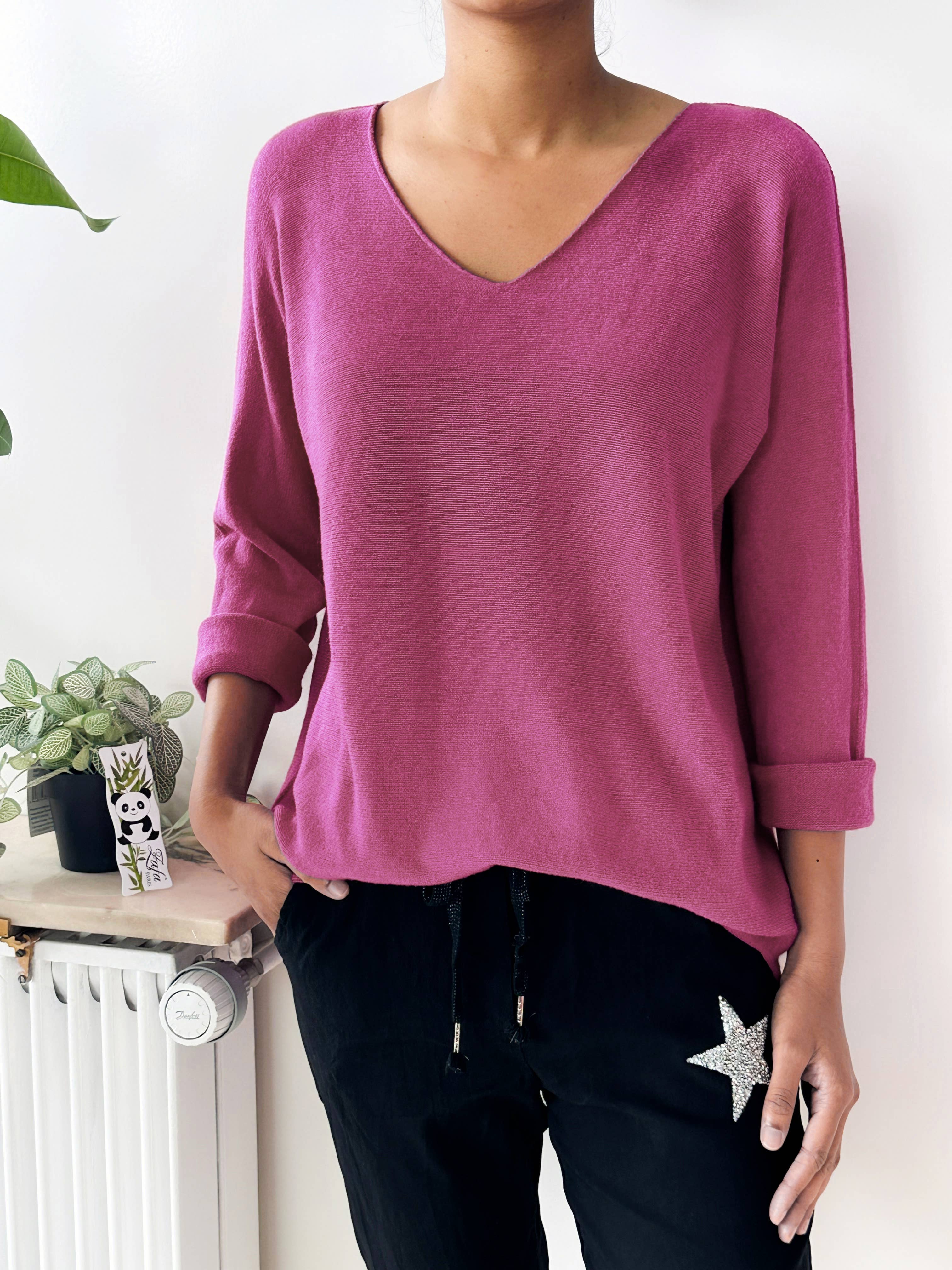 ZAFA PARIS - Wholesale Knit Sweater - Women's - 16FZ0H811-High quality seamless mesh sweater.31