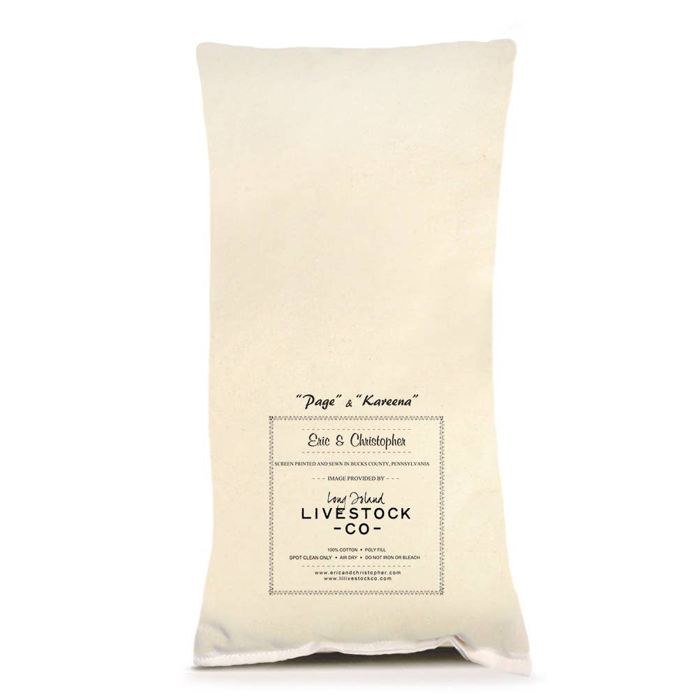 Eric & Christopher - Vente Coussin décoratif - Lama 2 Petit oreiller - Paire1