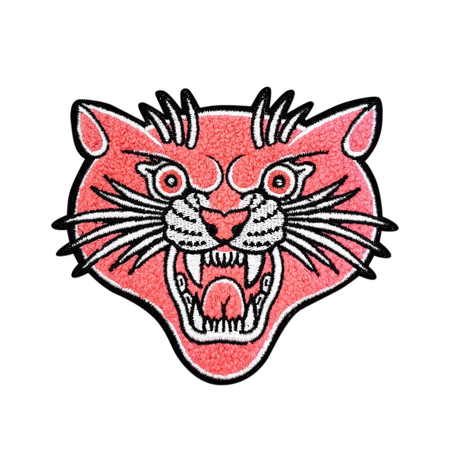 Stuntin Goods - Wholesale Patch - Pink Panther Chenille Patch0