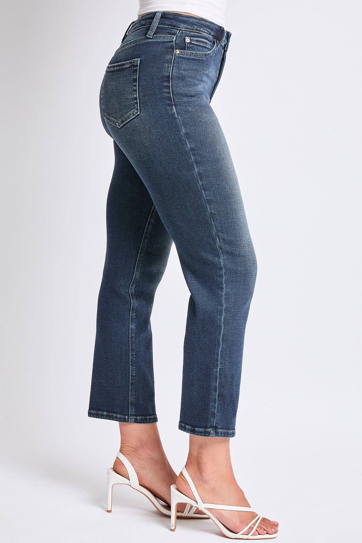YMI - Wholesale Jeans - Women's - Luxe High Rise Vintage Stretch Straight Leg Jeans-P02716017