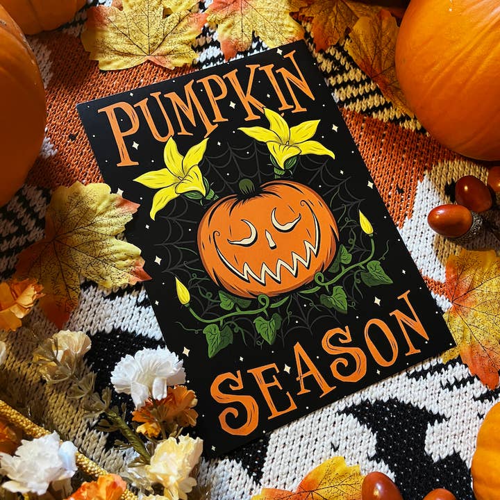 Impression A5 de citrouilles de la pour la vente par October 31st