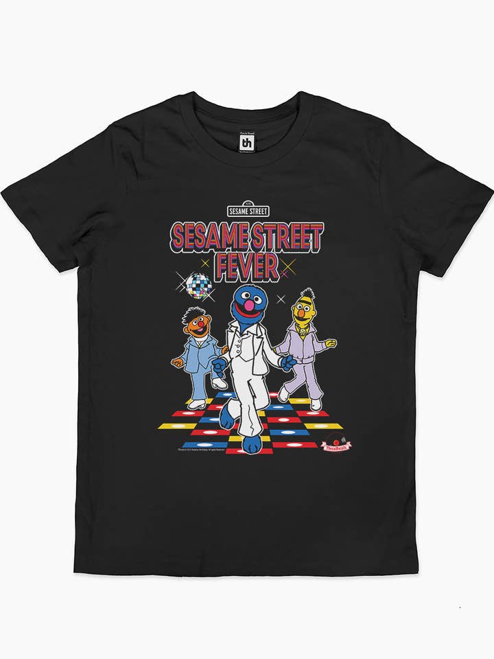 Sesame Street Fever Kids T-Shirt for wholesale by Threadheads