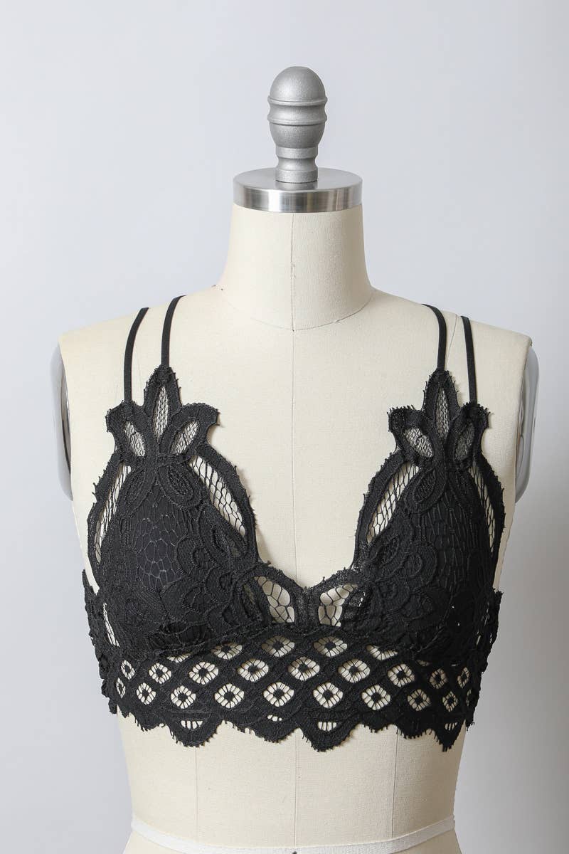 padded longline bralette