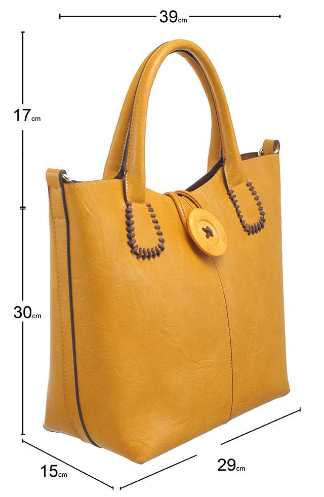 Bessie London - Vendita all'ingrosso Borsa tote - Donna - Bessie London Borsa Classica Tote con Sacca Interna23