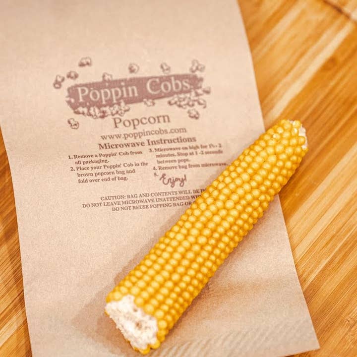 Poppin' Cobs Popcorn - Wholesale Popcorn - Popcorn aan de Kolf - Poppin Cobs Magnetron Popcorn - 3 Stuks6