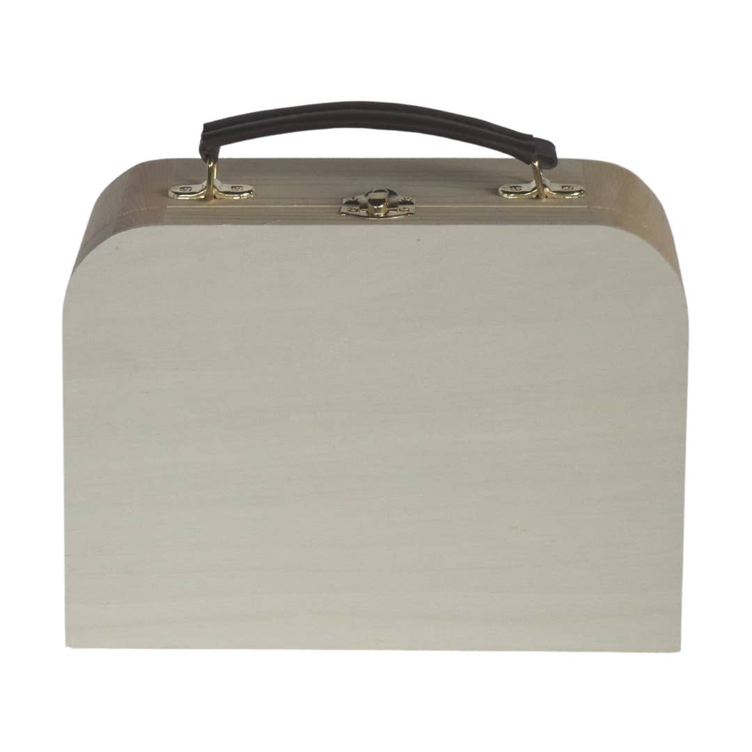 Kinderkoffertjes.nl - Wholesale Bagage - Koffertje HOUT GRENEN 23 cm1