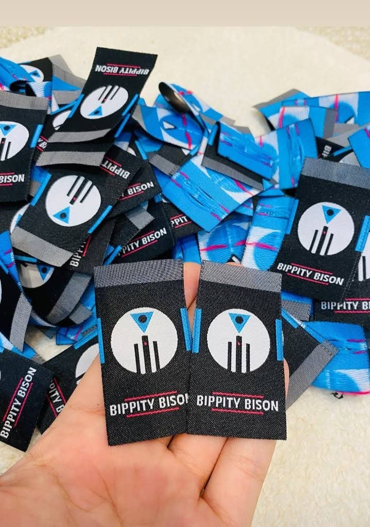 DesignofBoho - Wholesale Gift Tag Label - Woven Clothing Labels – Custom Neck Tags for Garments 1