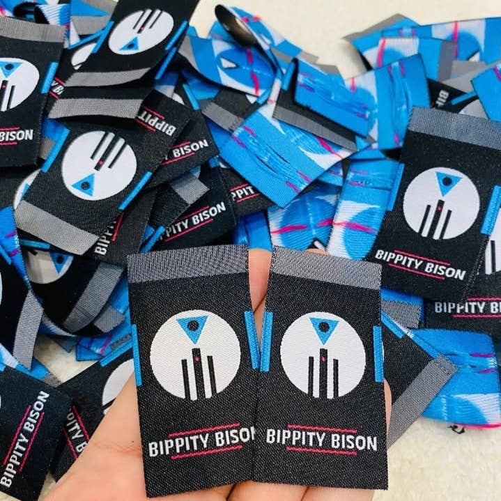 DesignofBoho - Wholesale Gift Tag Label - Woven Clothing Labels – Custom Neck Tags for Garments 1