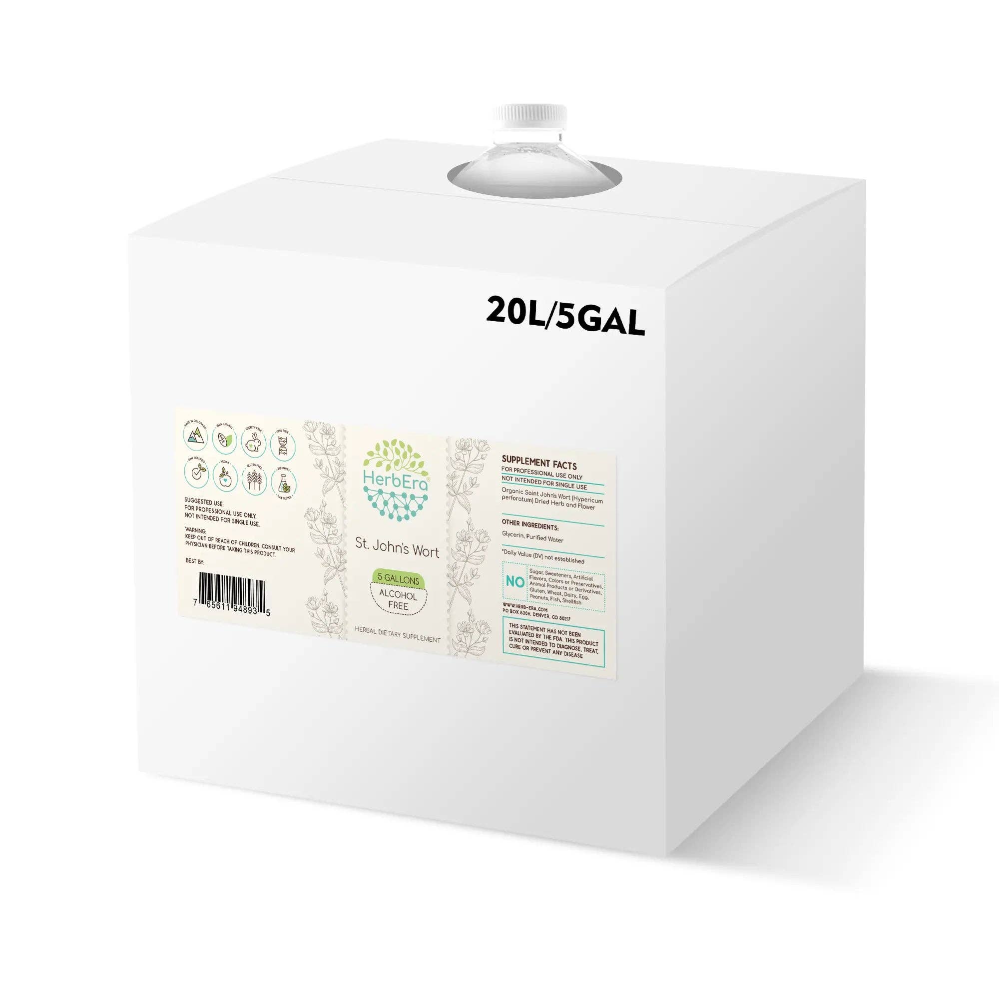 HerbEra – Großhandel Tinkturen – Johanniskraut Gallone3