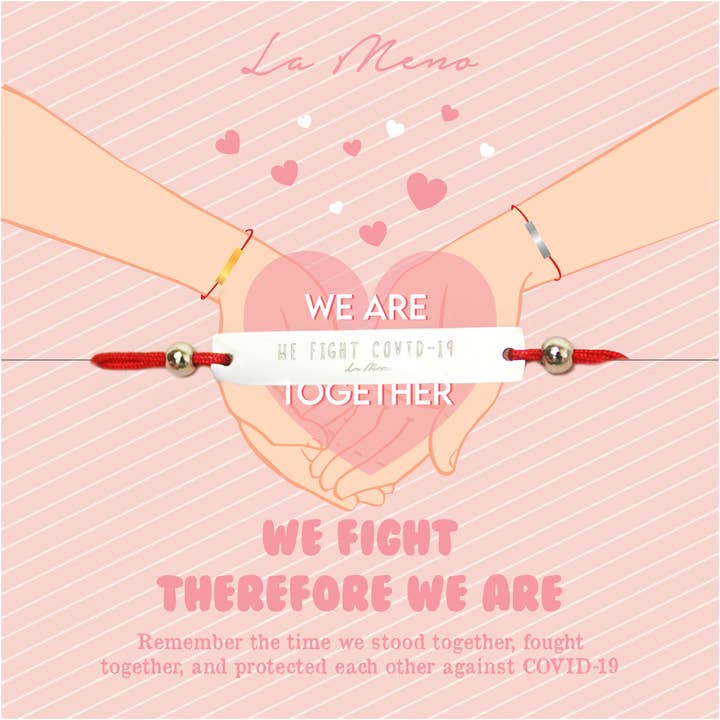 COVID-19 Bracelet for wholesale by LA MENO