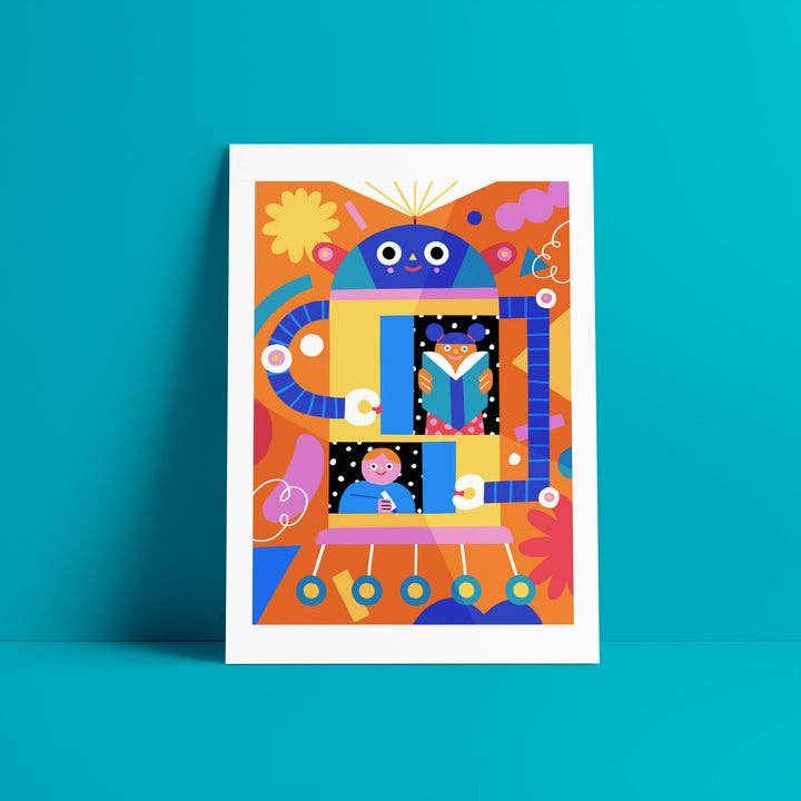 Ana Seixas - Vente Affiche d'art - Robot III//Impression numérique A41