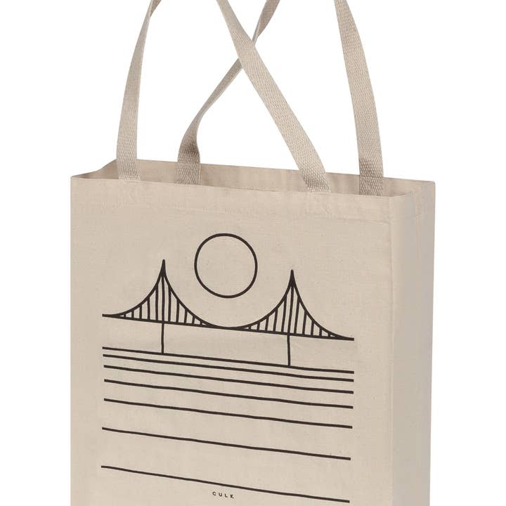 Culk - Wholesale Tote Bag - Unisex - Minimal Bridge Tote
