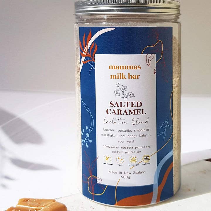 Mammas Milk Bar - Wholesale Nursing tea – Maternity - Salted Caramel Lactation Blend1