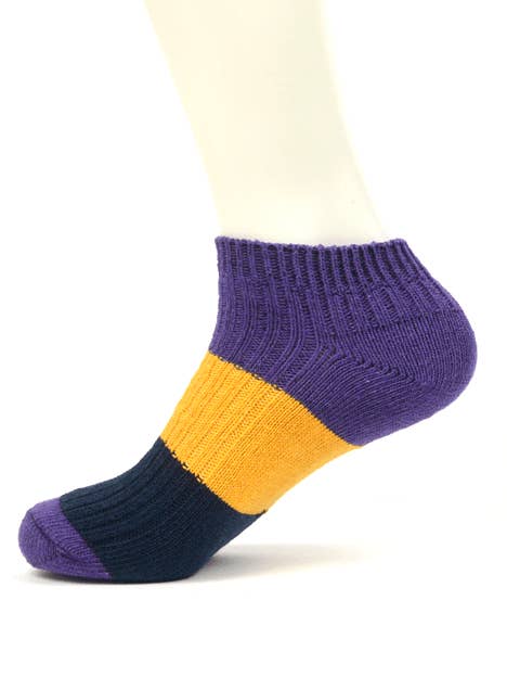 Tri-Colour Ankle Socks for wholesale by SOXOS