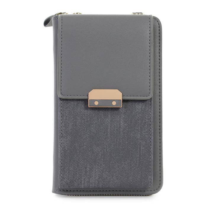 22 Tote - Vendita all'ingrosso Borsa a tracolla - Donna - Borsa a tracolla in pelle vegana con tasche multiple per cellulare2