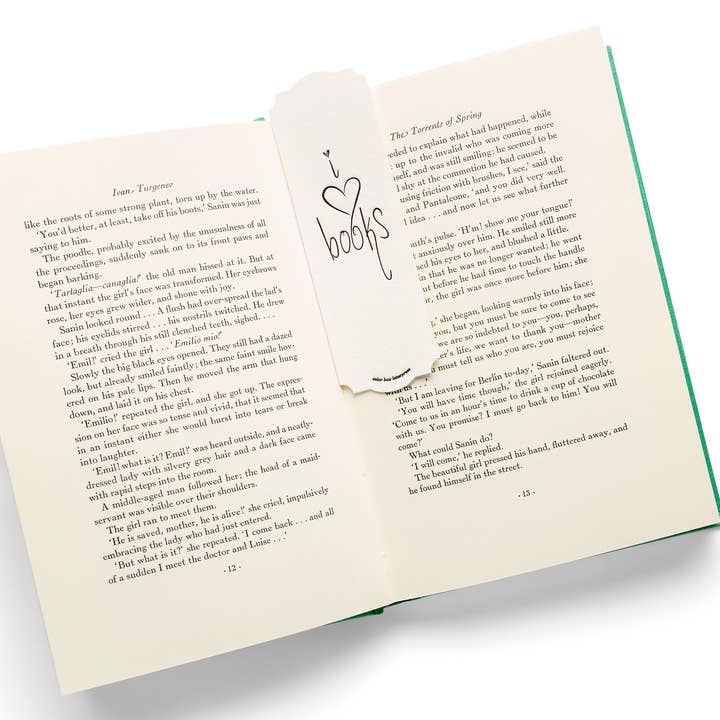 Color Box Design & Letterpress - Wholesale Bookmark - Bookmarks | I love books!
