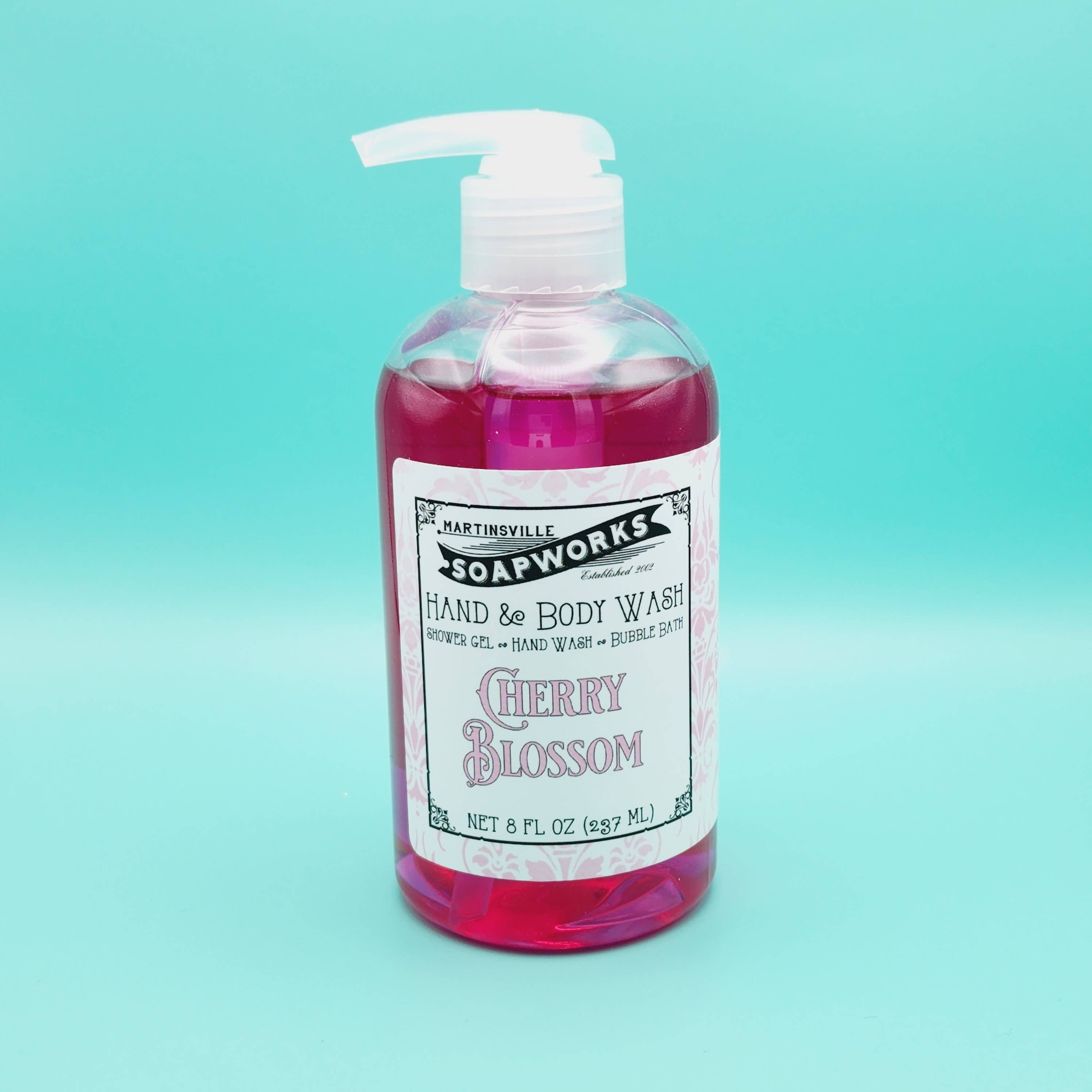 Martinsville Soapworks - Wholesale Body Wash/Shower Gel - Cherry Blossom Hand & Body Wash